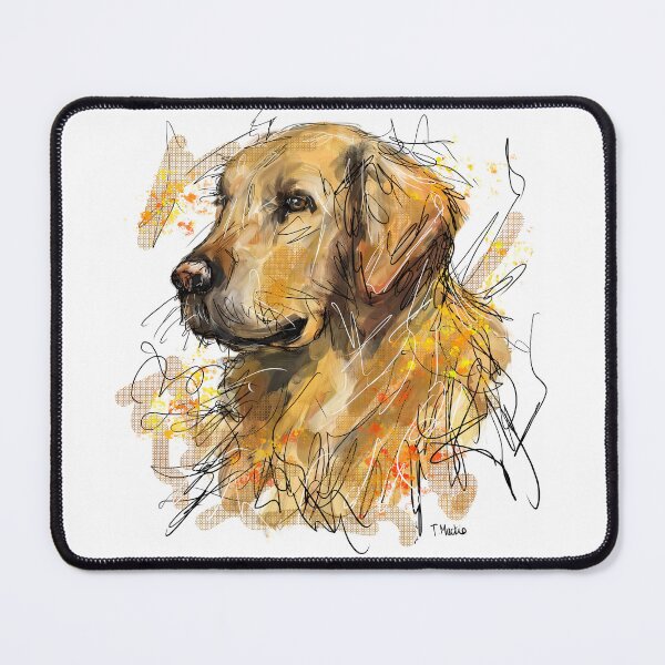Item preview, Golden Retriever designed and sold by TraceyMackieArt.