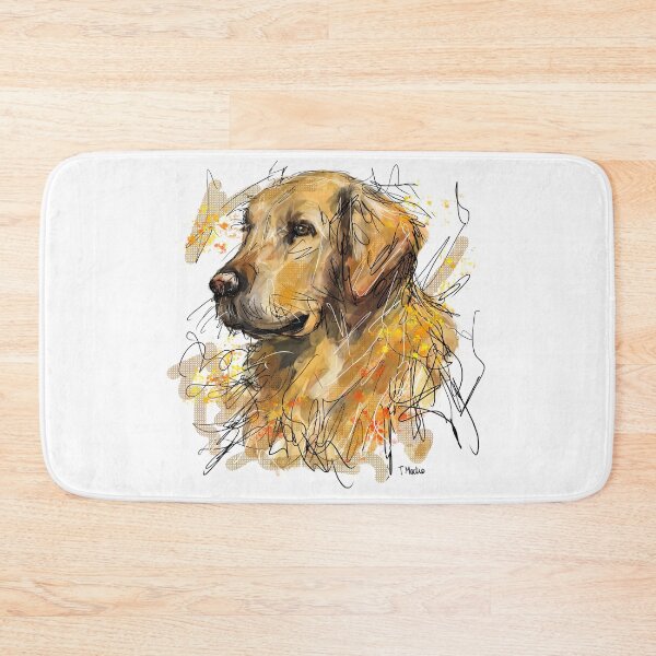 Item preview, Golden Retriever designed and sold by TraceyMackieArt.