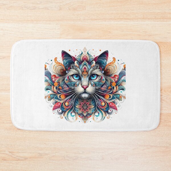 Item preview, Cat Made with Mandala designed and sold by Leader Designer.