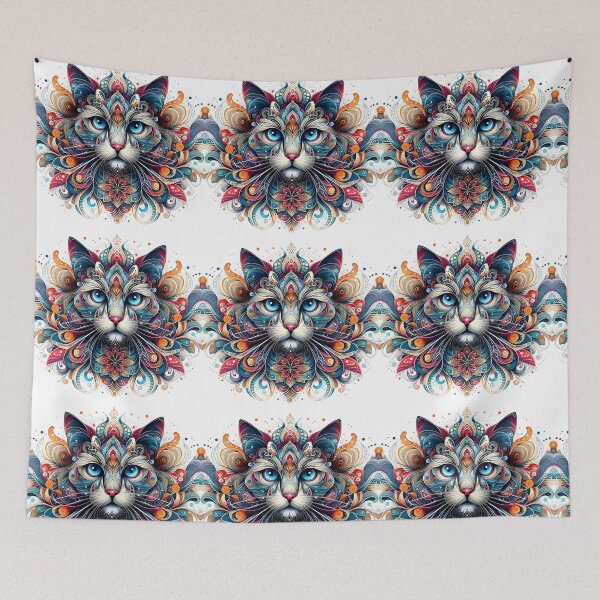 Item preview, Cat Made with Mandala designed and sold by Leader Designer.