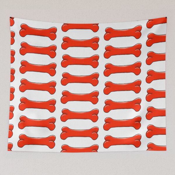 Item preview, Dog Bone - Red designed and sold by FLOdesignAUS.