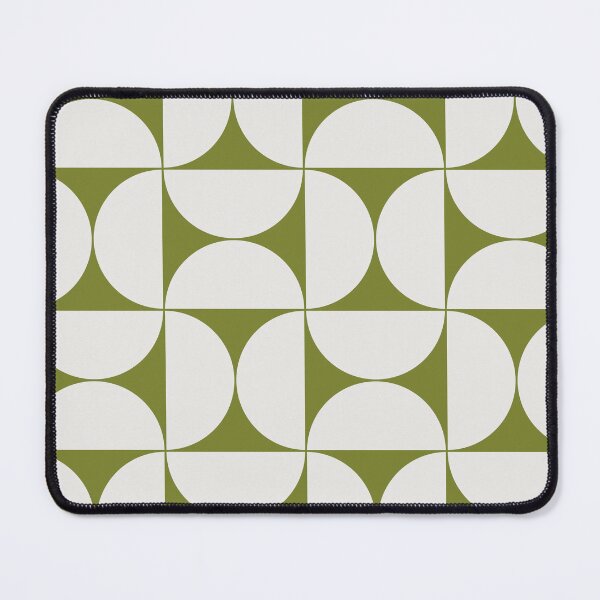 Item preview, Mid-Century Modern Pattern No.20 - Green and Off-White designed and sold by Zoltan Ratko.
