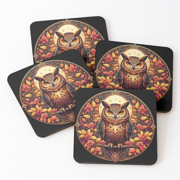Item preview, Owl in Autumn designed and sold by Azrora.