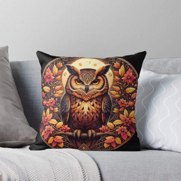 Item preview, Owl in Autumn designed and sold by Azrora.
