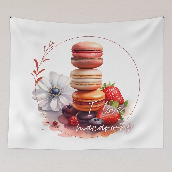 Item preview, i love macarons designed and sold by bonjourmadame4.