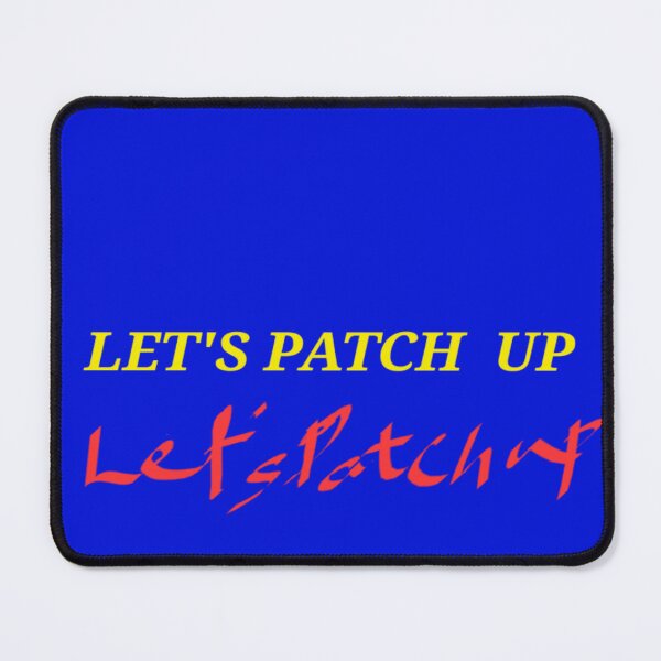 Item preview, LET'S PATCH UP  designed and sold by AwesomeDigiShop.