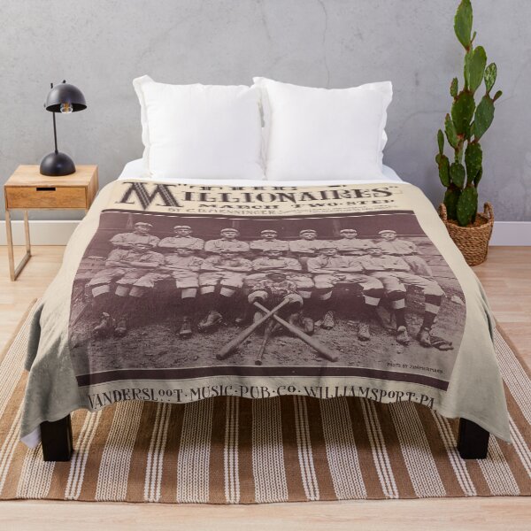 Item preview, The Millionaires. Vintage Baseball Sheet Music cover. (Restored). HIGH DEFINITION designed and sold by MINDTHECHERRY.