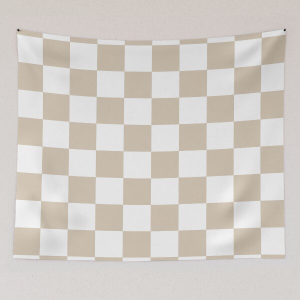 Item preview, Brown, Beige: Checkered Pattern designed and sold by Jared Davies.