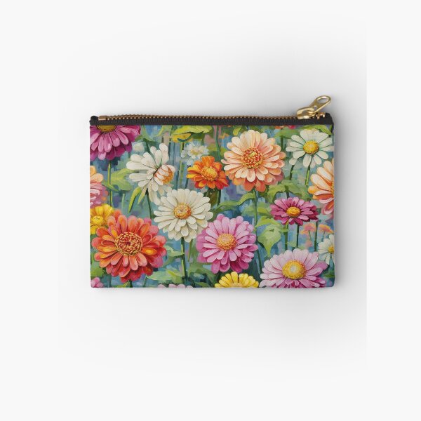 Item preview, Zinnia Tile 04: Rainbow Smiles in a Field of Daisy Dandelions and Sunshine of Nature's Confetti Party designed and sold by TheBrainArt.