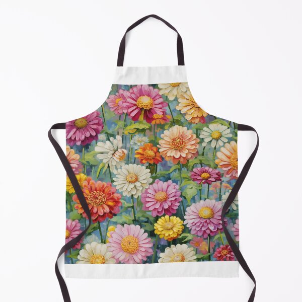 Item preview, Zinnia Tile 04: Rainbow Smiles in a Field of Daisy Dandelions and Sunshine of Nature's Confetti Party designed and sold by TheBrainArt.