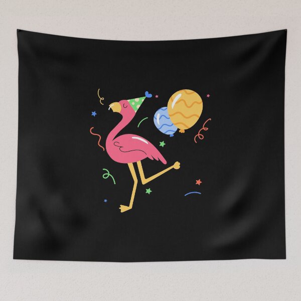 Item preview, flamingo birthday  designed and sold by Jalin ..