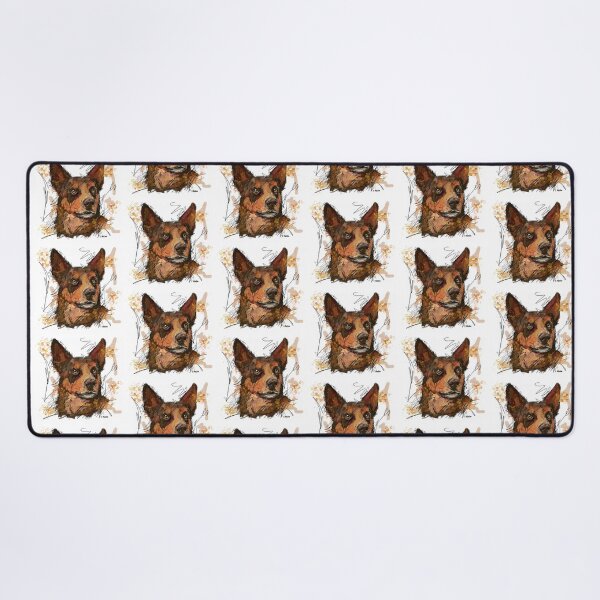 Item preview, Brown and Tan Kelpie designed and sold by TraceyMackieArt.