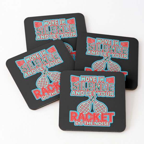 Item preview, move in silence and let your racket do the noise #4 designed and sold by creativerooney.