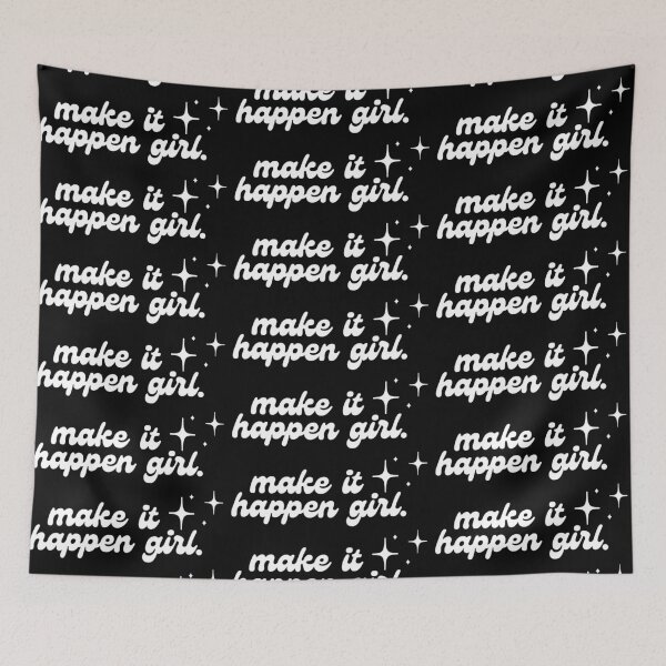 Item preview, Make It Happen Girl designed and sold by BookishHaven.