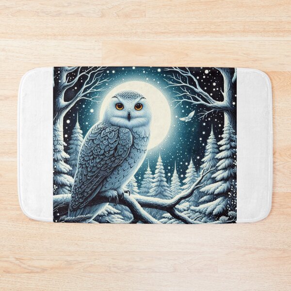 Item preview, Owl in Winter designed and sold by Azrora.