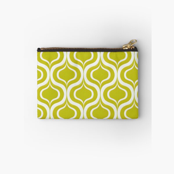 Item preview, Mid Century Modern Wavy Pattern Lime Green#1 designed and sold by Prints and Lifestyle.