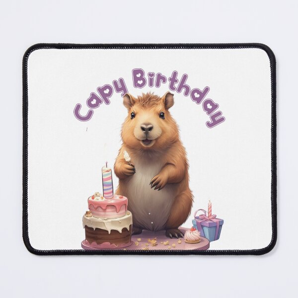 Item preview, Capybara Birthday, Capy Birthday, Capybara, Cute Capybara designed and sold by Mandala108.