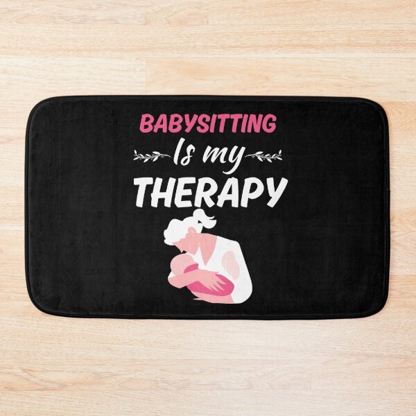 Item preview, Babysitting is my therapy, funny babysitter job or profession sayings quotes, best babysitter designed and sold by NBSStore.