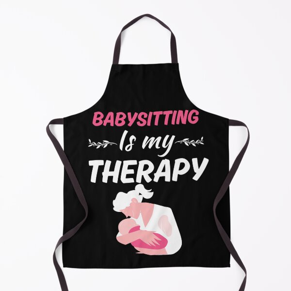 Item preview, Babysitting is my therapy, funny babysitter job or profession sayings quotes, best babysitter designed and sold by NBSStore.