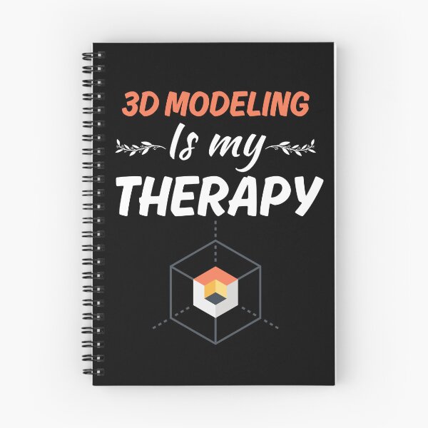 Item preview, 3D modeling is my therapy, funny 3d modeler designed and sold by NBSStore.