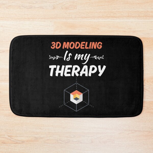 Item preview, 3D modeling is my therapy, funny 3d modeler designed and sold by NBSStore.