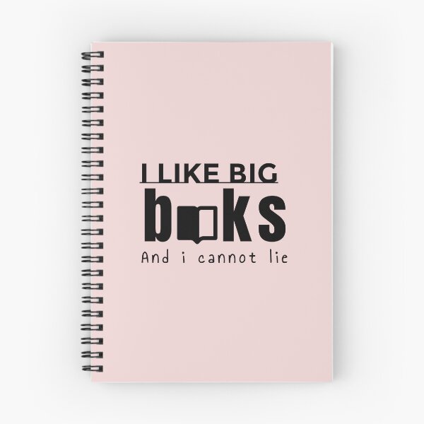 Item preview, I LIKE BIG BOOKS AND I CANNOT LIE  designed and sold by BYNANA80.