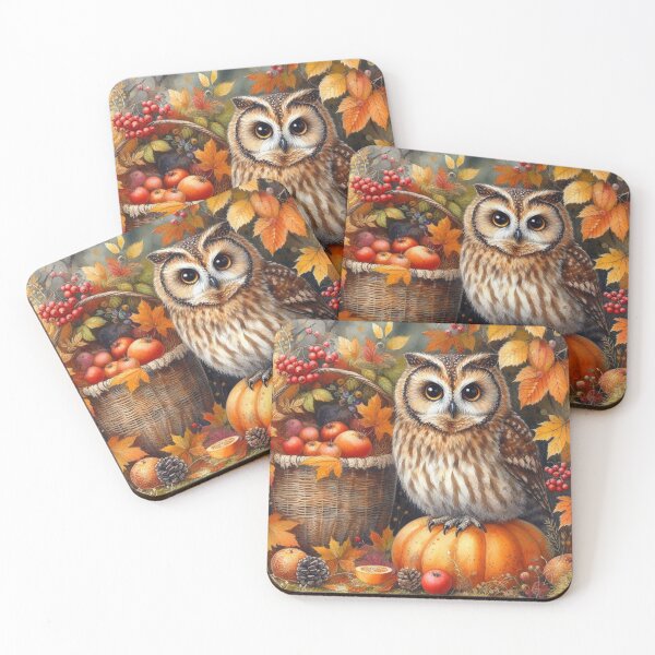 Item preview, Owl in Autumn designed and sold by Azrora.