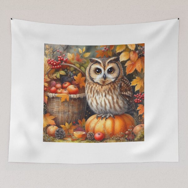 Item preview, Owl in Autumn designed and sold by Azrora.