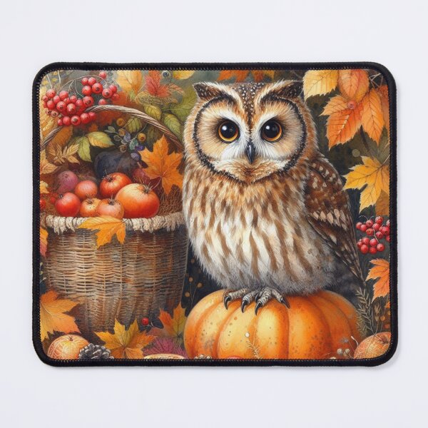 Item preview, Owl in Autumn designed and sold by Azrora.
