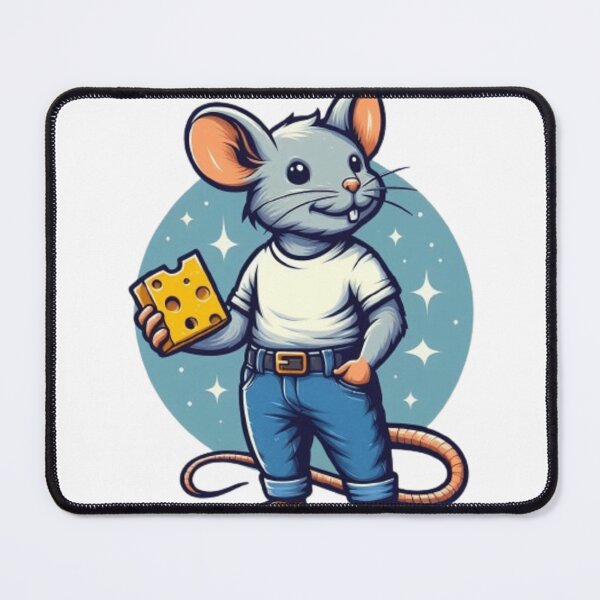 Item preview, Cool mouse with cheese  designed and sold by Culmika.