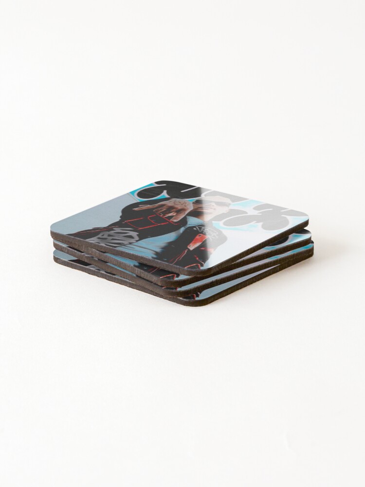 Thumbnail 4 of 5, Coasters (Set of 4), PLK French Rapper designed and sold by colligo.