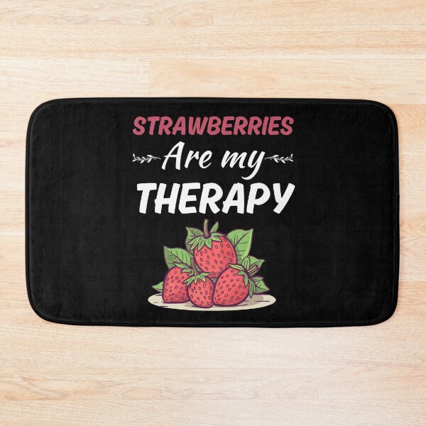 Item preview, Strawberries are my therapy, strawberries fruit lover designed and sold by NBSStore.