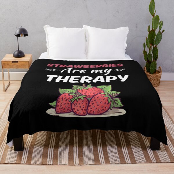 Item preview, Strawberries are my therapy, strawberries fruit lover designed and sold by NBSStore.