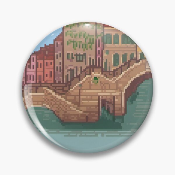 Item preview, Venice, Italy - Pixel Art designed and sold by Pixelartshirt.