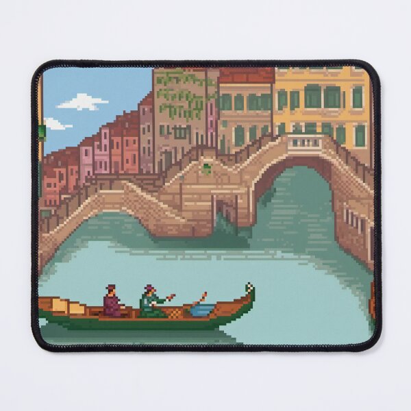 Item preview, Venice, Italy - Pixel Art designed and sold by Pixelartshirt.