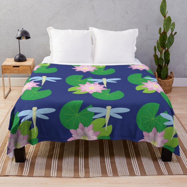 Item preview, Dragonflies and Lily Pads designed and sold by twotoucans.
