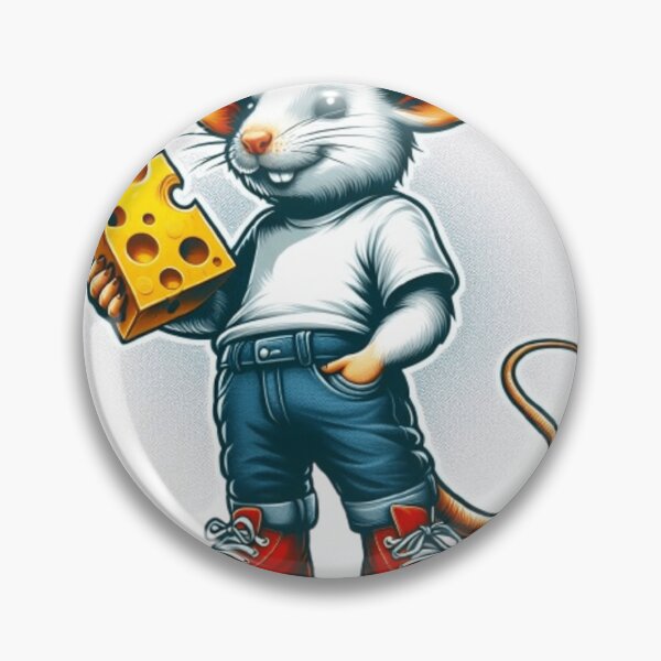 Item preview, Cool mouse with cheese  designed and sold by Culmika.