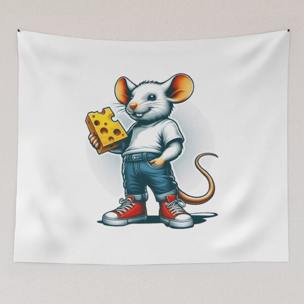 Item preview, Cool mouse with cheese  designed and sold by Culmika.