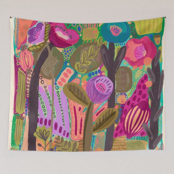 Item preview, Bold floral designed and sold by Kamaloca.