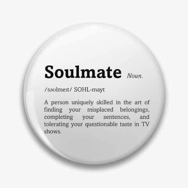 Item preview, Soulmate definition designed and sold by ByOliB.