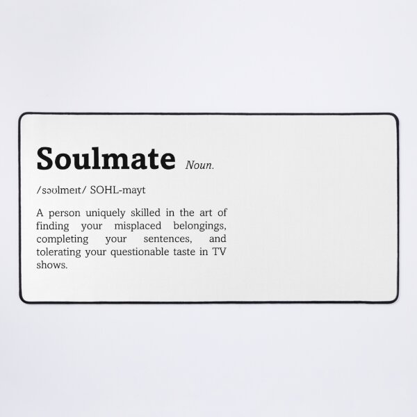 Item preview, Soulmate definition designed and sold by ByOliB.