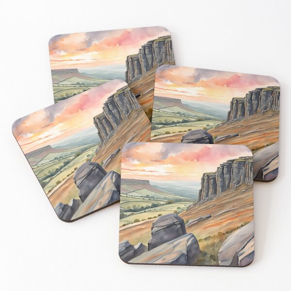 Item preview, The Peak District National Park - Stanage Edge designed and sold by Country-Artist.