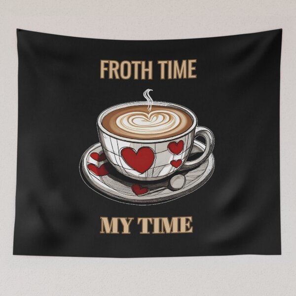 Item preview, LOVE THE FROTH-COFFEE designed and sold by aledfychan.