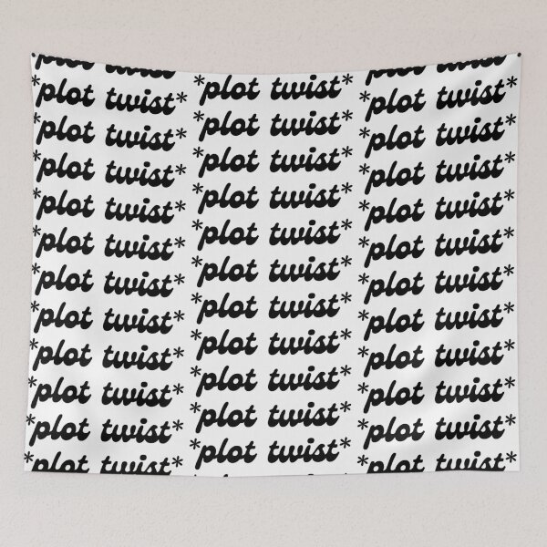Item preview, Plot Twist designed and sold by BookishHaven.