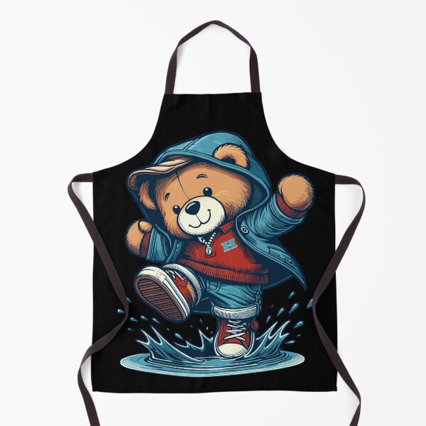 Item preview, Teddy dancing in the rain designed and sold by netrok.