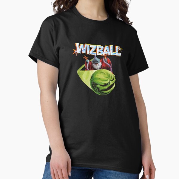 Vista previa del artículo con la obra «Wizball C64», diseñado y vendido por Retr0Tshirts.