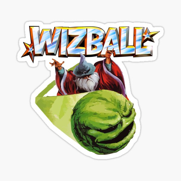 Artikel-Vorschau von Wizball C64, designt und verkauft von Retr0Tshirts.