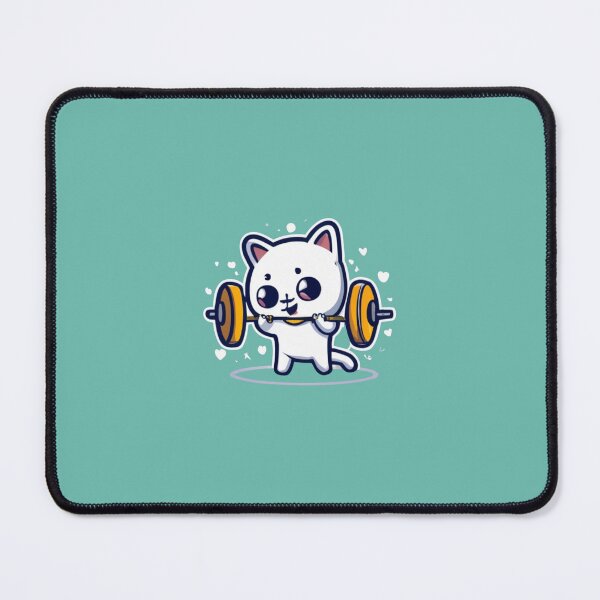 Item preview, Feline fitness for cat's and meowentines day  designed and sold by BlueGoldArt.