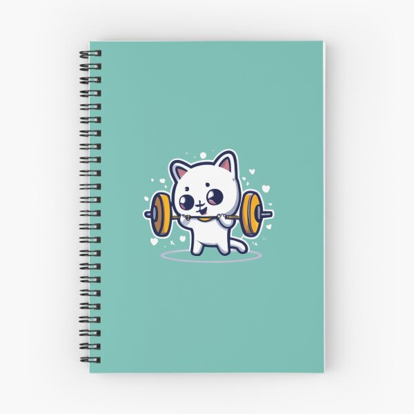 Item preview, Feline fitness for cat's and meowentines day  designed and sold by BlueGoldArt.