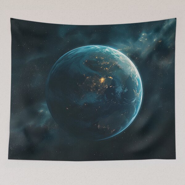 Item preview, Oceanic Hues: Twilight of a Water World designed and sold by Nick Seidel.